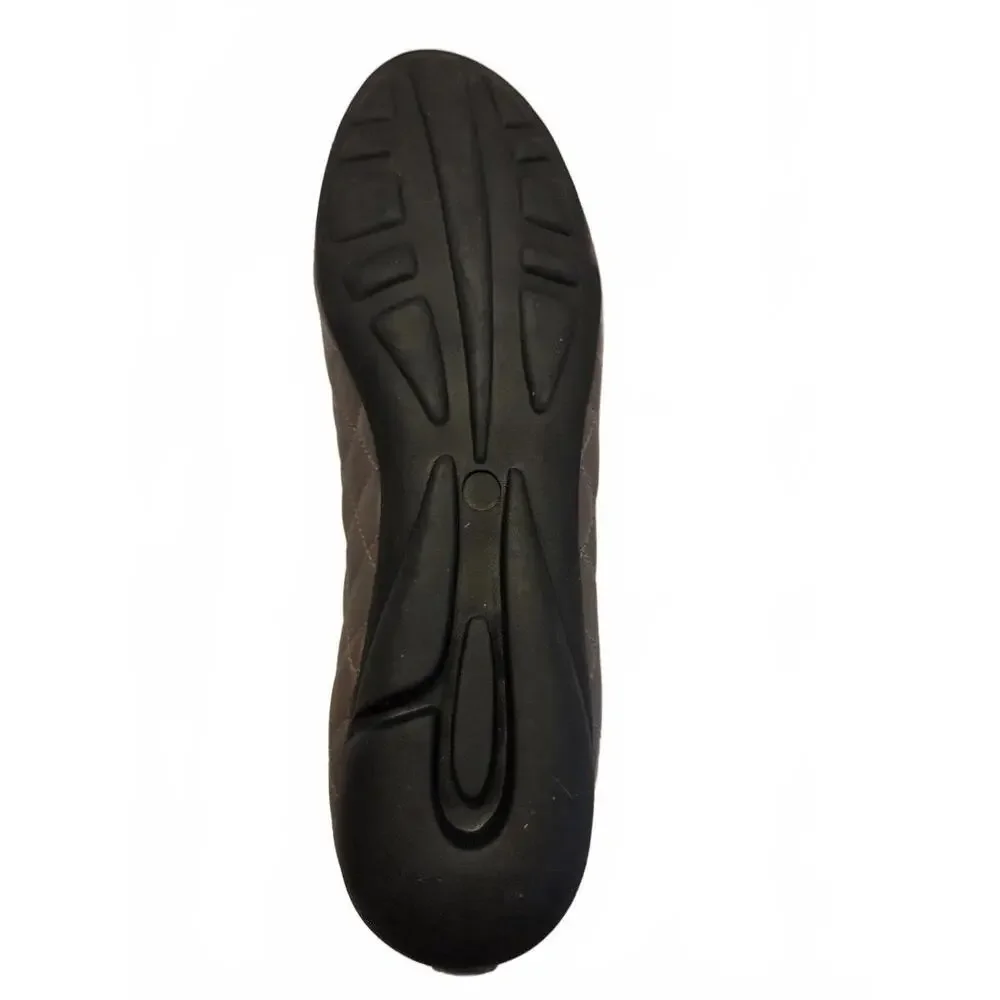 Paul Mayer Attitudes 'Cozy'‎ Quilted Leather Ballet Flat Size 7 NIB